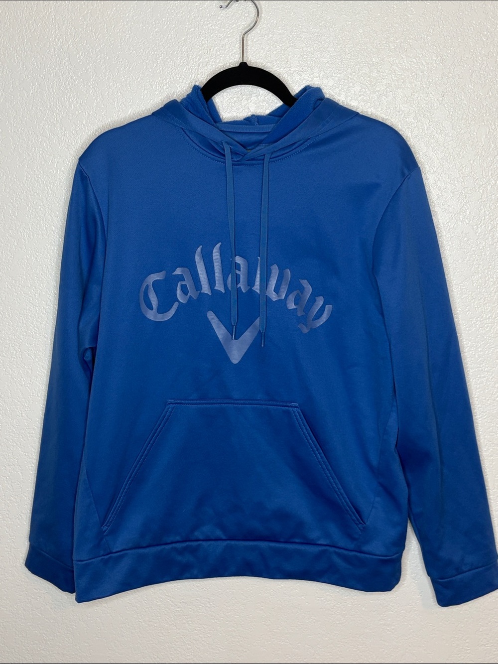 Callaway Blue Activewear Golf Hoodie Size Small